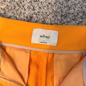 Wilfred Bright Yellow Tie Pants